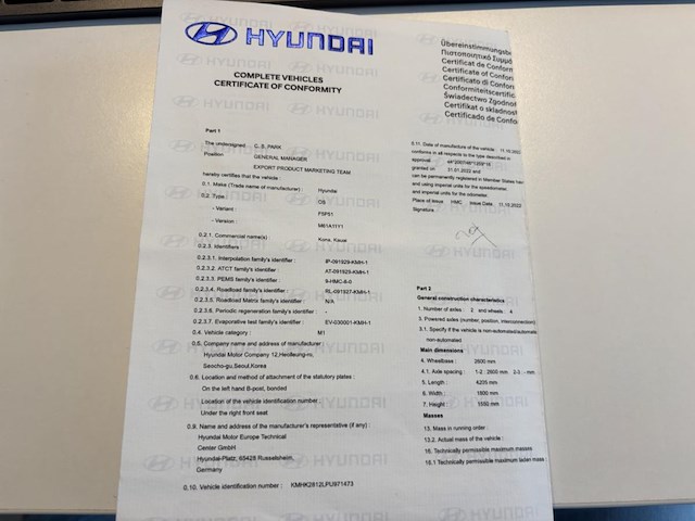 Hyundai kona,2022 - afbeelding 9 van  9