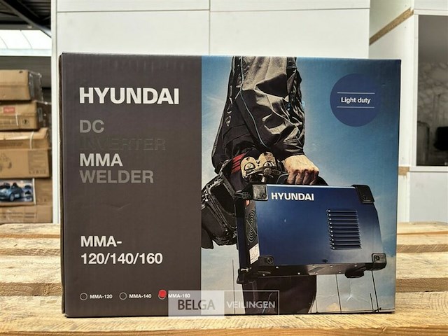 Hyundai mma160 professioneel lasapparaat - afbeelding 1 van  2