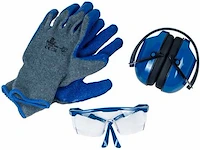 Hyundai pbm set - veiligheidsbril & gehoorbescherming & handschoenen (2x)