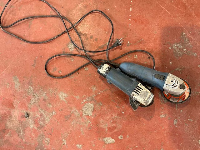 Hyundai & perrel haakse slijpmachine (2x) - afbeelding 1 van  3