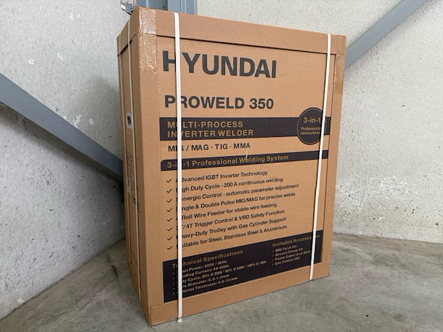 Hyundai proweld 350 multi-proces lasmachine - afbeelding 14 van  21