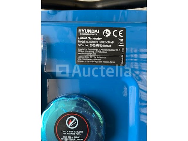 Hyundai stroomgenerator 55059ff - afbeelding 2 van  11