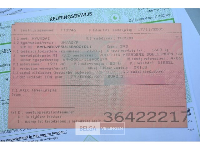 Hyundai tucson personenwagen - afbeelding 6 van  25