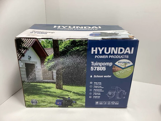 Hyundai tuinpomp / besproeiingspomp - 57805 - afbeelding 7 van  7