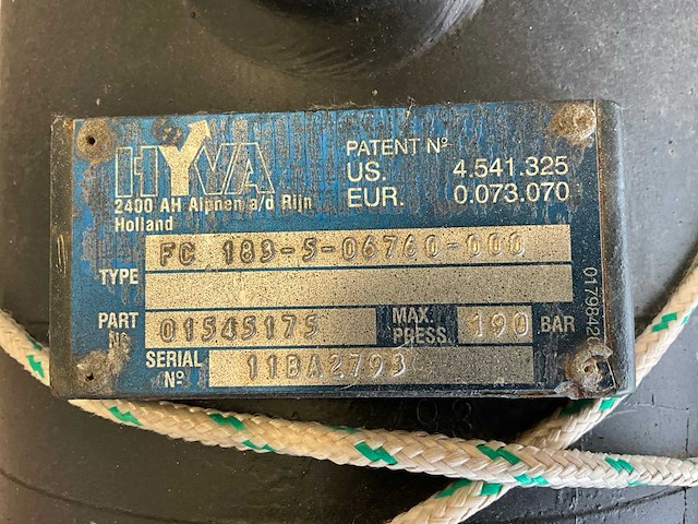 Hyva hydraulische telescoopcilinder (2x) - afbeelding 5 van  7
