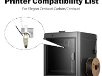 Hzdadeve 0,4 mm gehard staal keramiek hotend (2 stuks) - afbeelding 4 van  5