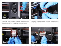 Hzdadeve 0,4 mm gehard staal keramiek hotend (2 stuks) - afbeelding 5 van  5