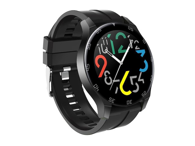 Hzih watch p3 (46 mm) smartwatch, 1.28 inch display with 3d glass screen, bluetooth calls, p3-hz321, one size - afbeelding 1 van  5