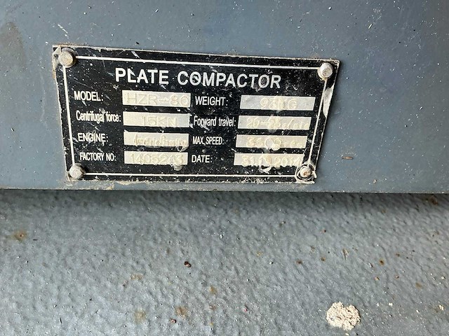 Hzr-80 trilplaat - afbeelding 6 van  6