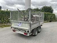 I for williams 2cb 2-assige aanhangwagen met elektrische kiepfunctie - afbeelding 6 van  10
