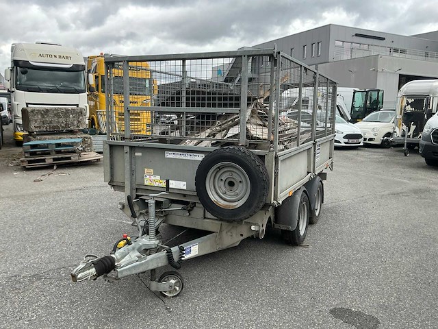 I for williams 2cb 2-assige aanhangwagen met elektrische kiepfunctie - afbeelding 1 van  10