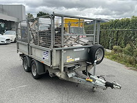 I for williams 2cb 2-assige aanhangwagen met elektrische kiepfunctie - afbeelding 4 van  10
