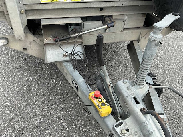 I for williams 2cb 2-assige aanhangwagen met elektrische kiepfunctie - afbeelding 9 van  10