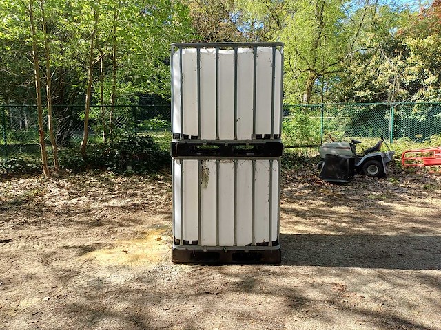 Ibc 1000l regenton (2x) - afbeelding 1 van  5