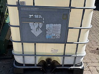 Ibc-container 1000l in metalen kooi - afbeelding 1 van  1