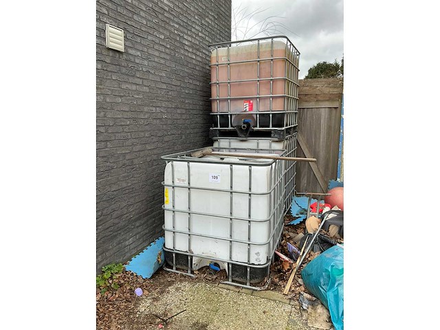 Ibc container (4x) - afbeelding 1 van  3