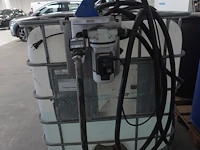 Ibc container adblue met pomp piusi - afbeelding 1 van  5