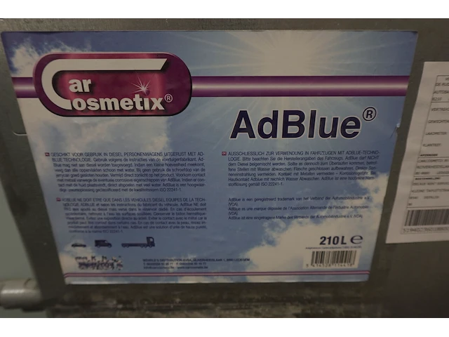 Ibc container adblue met pomp piusi - afbeelding 2 van  6