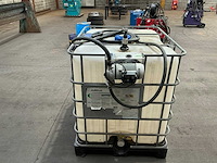 Ibc container met piusi pomp en vulpistool - afbeelding 2 van  8