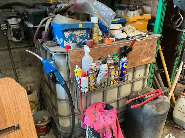 Ibc container met pomp en pistool (2x) - afbeelding 2 van  8