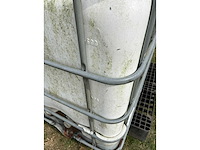 Ibc-tank - container voor opslag (regen)water - afbeelding 4 van  5