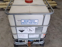 Ibc tank 600 liter incl vulautomaat - afbeelding 1 van  4
