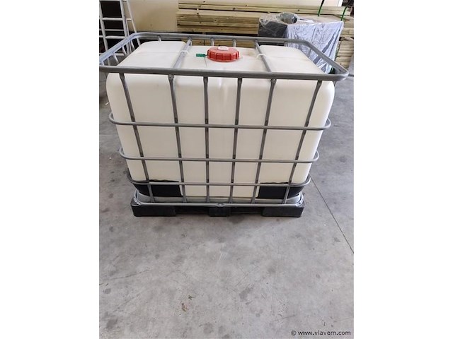 Ibc tank 600 liter incl vulautomaat - afbeelding 2 van  4