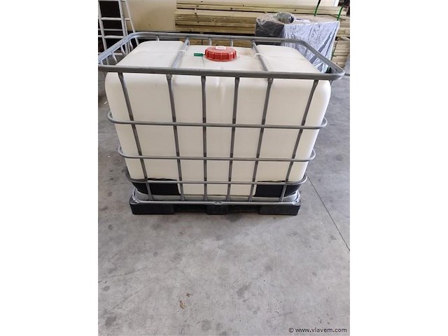 Ibc tank 600 liter incl vulautomaat - afbeelding 2 van  4