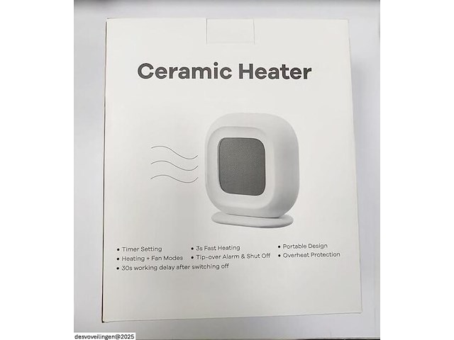 Ibell keramische ventilatorkachel - afbeelding 2 van  5