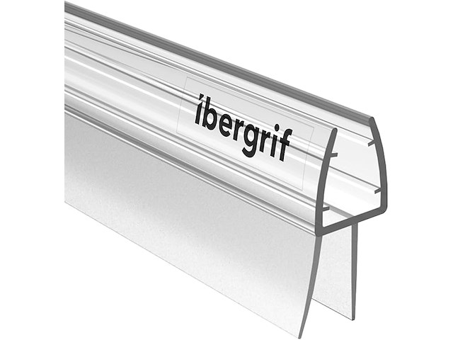 Ibergrif 1-pack glazen douchstrip - afbeelding 1 van  3