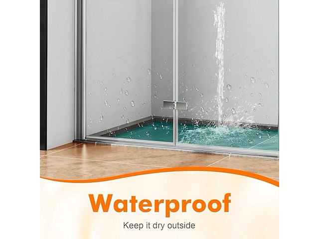 Ibergrif 1-pack glazen douchstrip - afbeelding 3 van  3