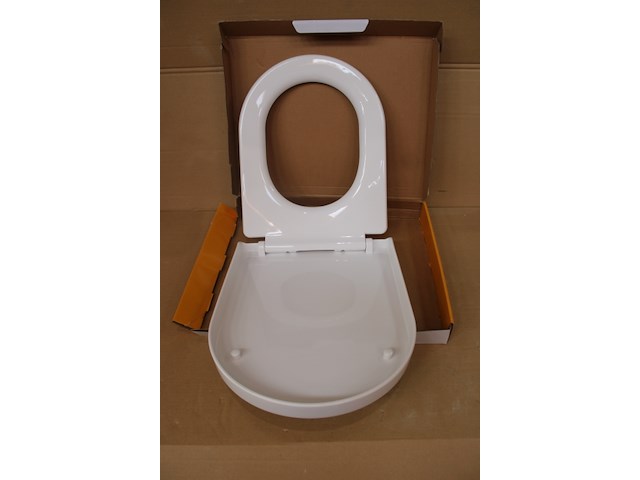 Ibergrif d-vorm toiletdeksel softclose - afbeelding 4 van  4