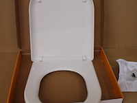 Ibergrif d-vorm toiletdeksel softclose - afbeelding 3 van  4