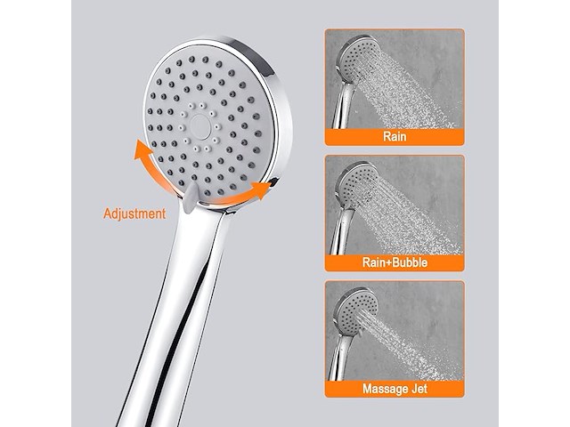 Ibergrif douchestang met zeepbakje - afbeelding 5 van  6