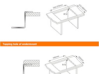 Ibergrif keramische wastafel - afbeelding 5 van  6