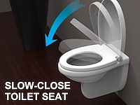 Ibergrif o-vormige toiletbril met softclose - afbeelding 3 van  4
