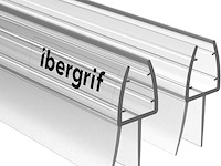 Ibergrif rechte douchestrip (2 pack) - afbeelding 1 van  5