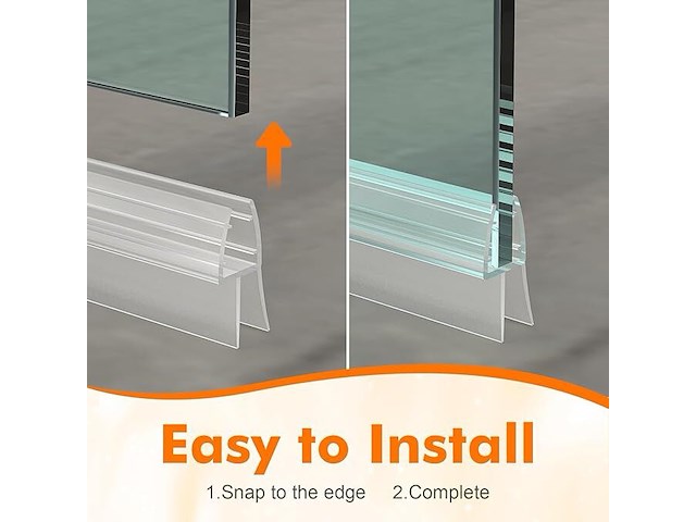 Ibergrif rechte douchestrip (2 pack) - afbeelding 3 van  5