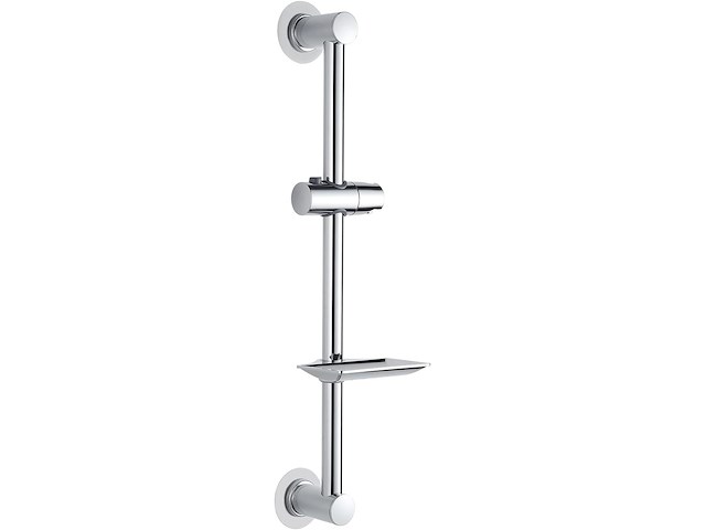 Ibergrif zelfklevend douchestangset - afbeelding 1 van  5