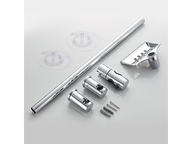 Ibergrif zelfklevend douchestangset - afbeelding 3 van  5