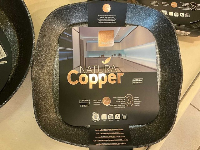 Ibili natura copper pannen (5x) - afbeelding 3 van  7
