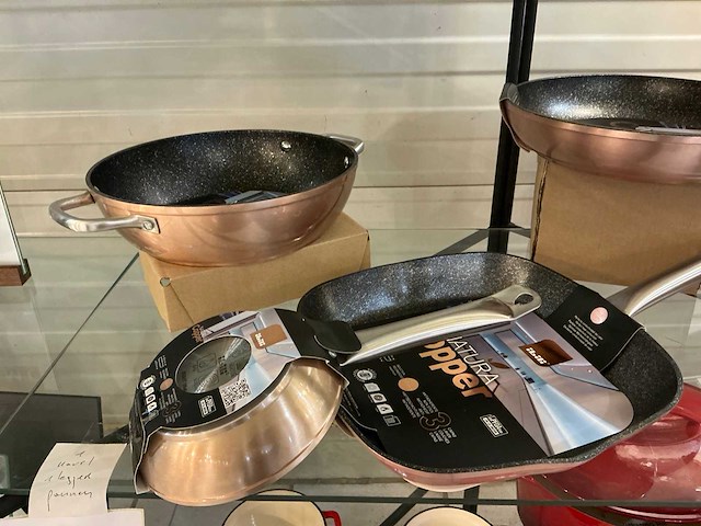 Ibili natura copper pannen (5x) - afbeelding 3 van  6