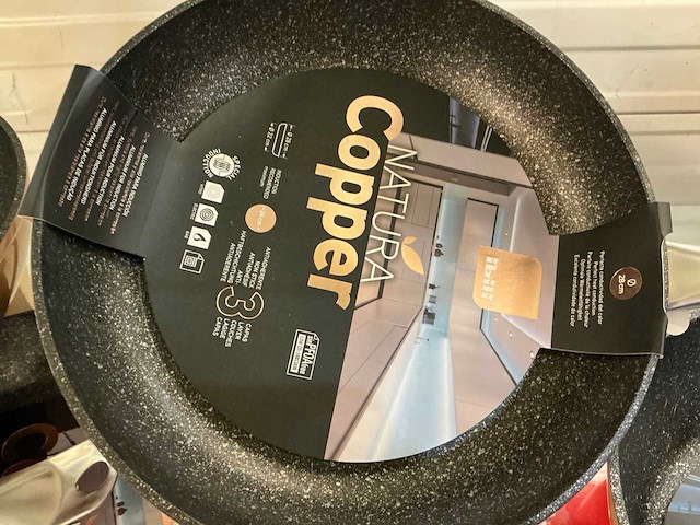 Ibili natura copper pannen (5x) - afbeelding 5 van  6