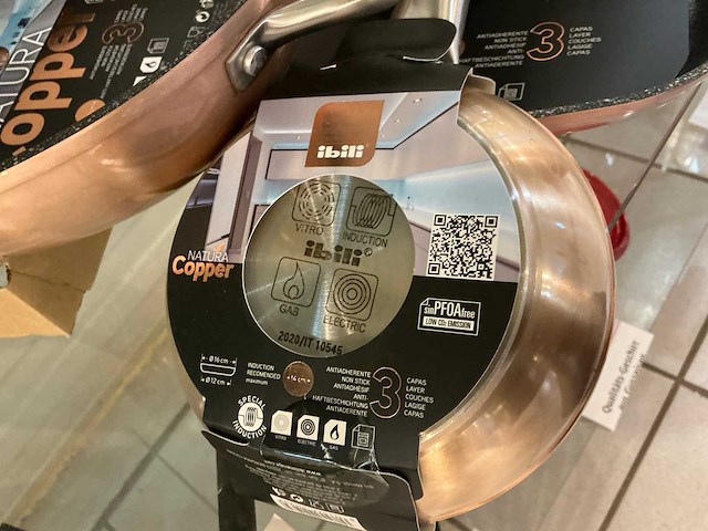 Ibili natura copper pannen (5x) - afbeelding 6 van  6