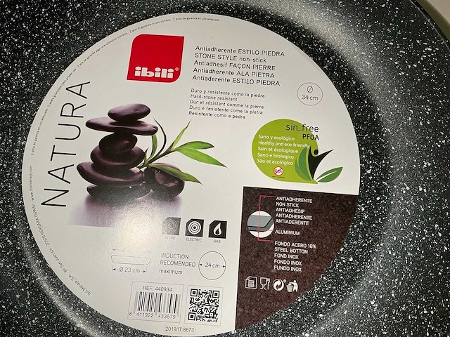 Ibili natura pannen , wok en paellapan (6x) - afbeelding 2 van  9