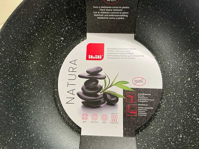 Ibili natura pannen , wok en paellapan (6x) - afbeelding 3 van  9
