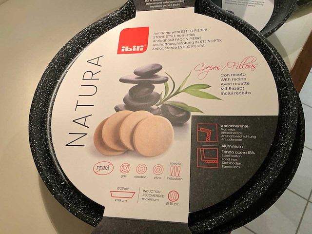 Ibili natura pannen , wok en paellapan (6x) - afbeelding 7 van  9