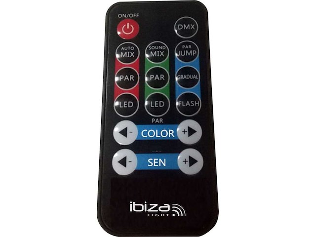 Ibiza - djlight60 - lichtstandaard met 2 rgbb par spotlights en 2 moon fower rvbba spotlights - 4-in-1 led-pakket - afbeelding 7 van  8