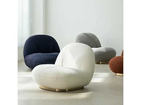 Ibiza fauteuil in krullend wol - iconisch organisch ontwerp - afbeelding 8 van  11