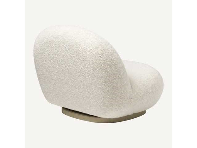 Ibiza fauteuil in krullend wol - iconisch organisch ontwerp - afbeelding 9 van  11